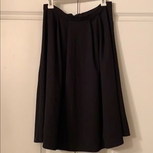 Waffle Knit A-Line Skirt